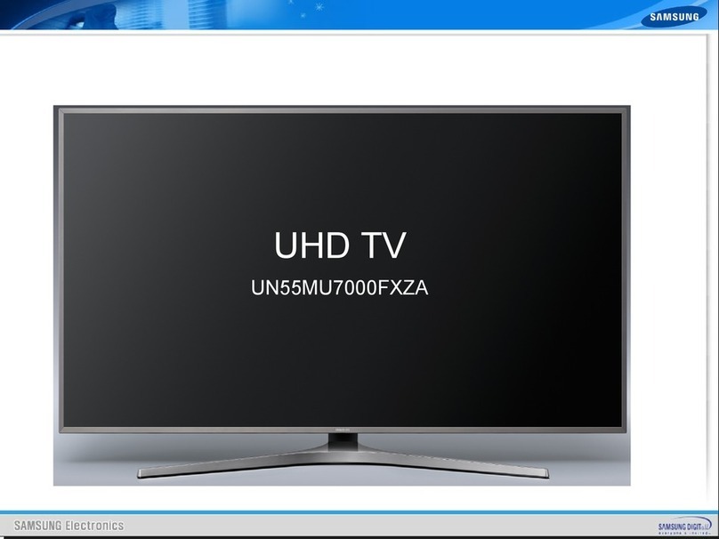 Samsung UN55MU7000FXZA User manual