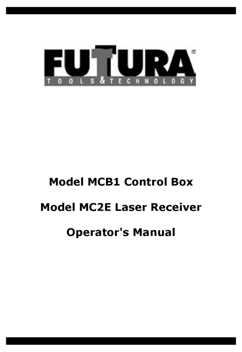 Futura MCB1 Operator's manual