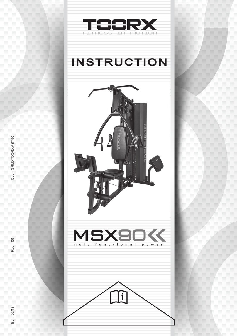 Garlando Toorx MSX-90 instructions
