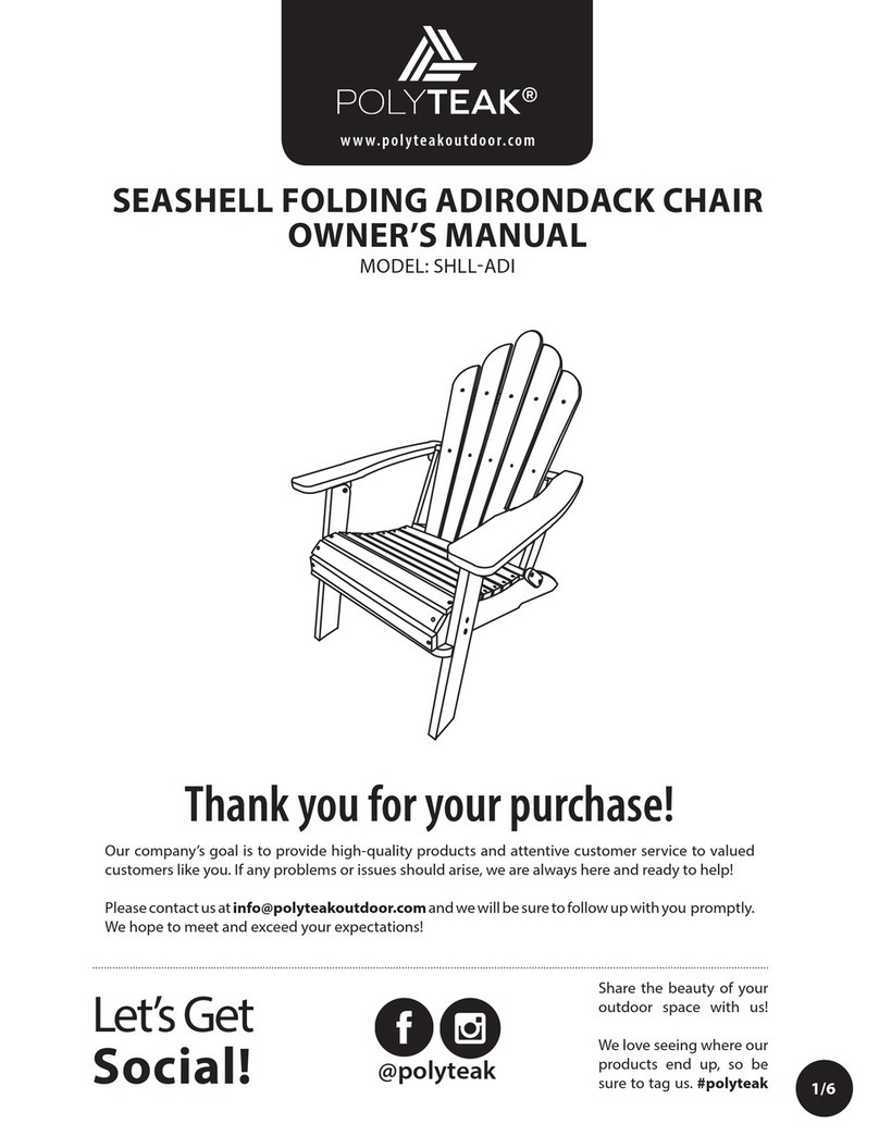 Polyteak SHLL-ADI User manual