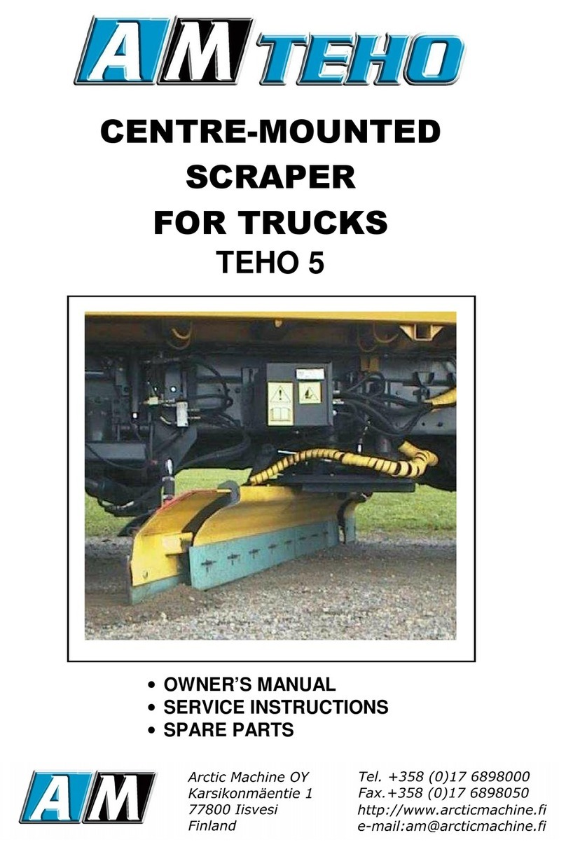 Arctic Machine AM TEHO Series Owner's manual & service guide