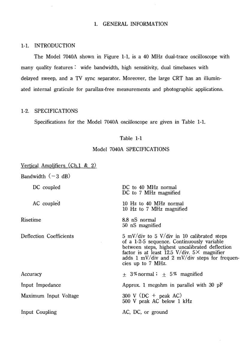 Goldstar 7040A manual