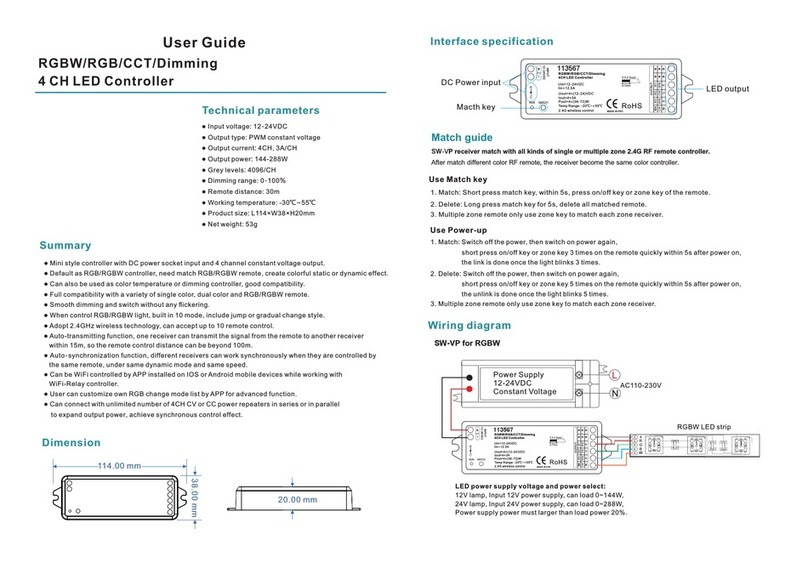 Isoled 113567 user guide
