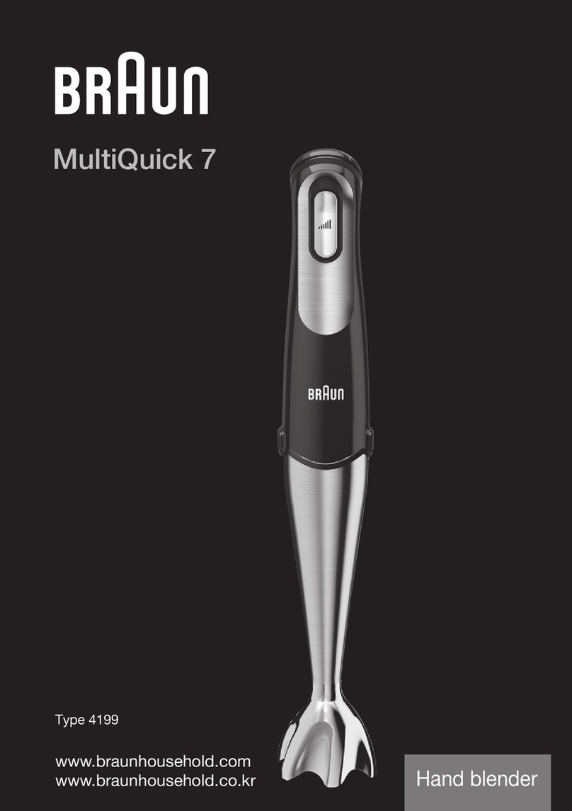 Braun MultiQuick 7 Series manual
