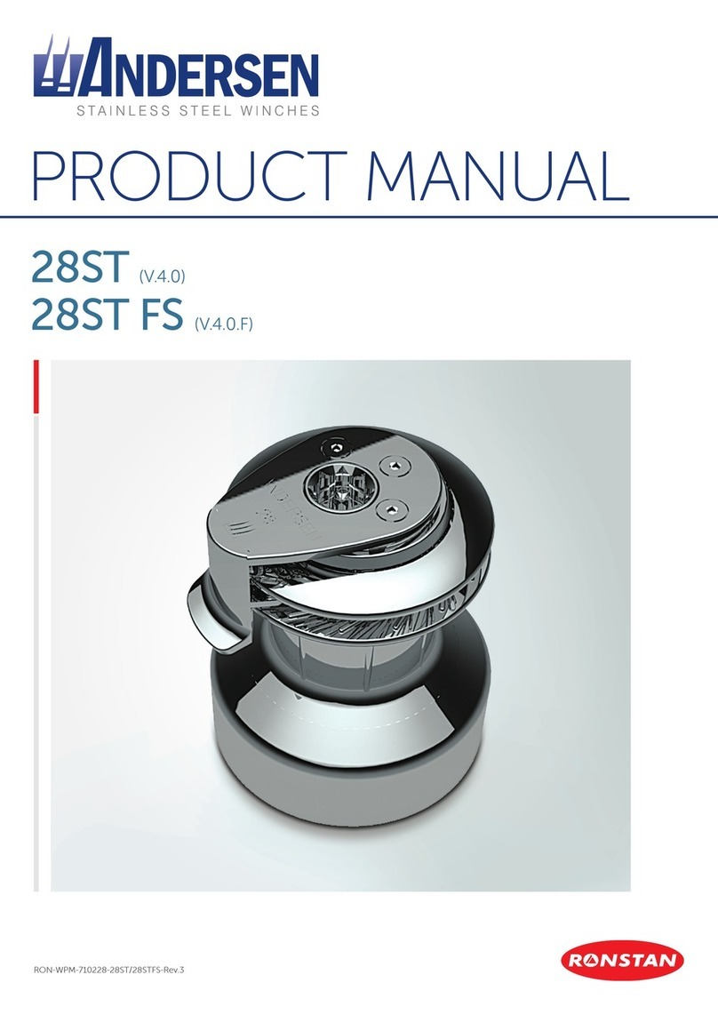 Ronstan Andersen 28ST product manual