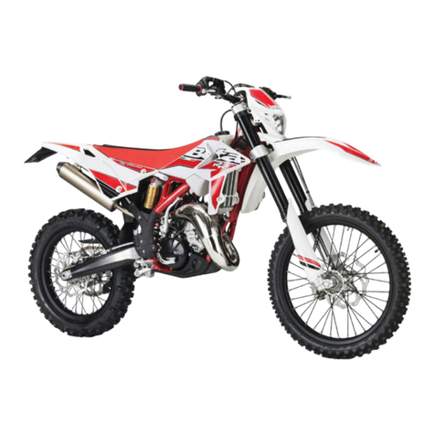 Beta Motorcycles RR 125 2018 owner's manual