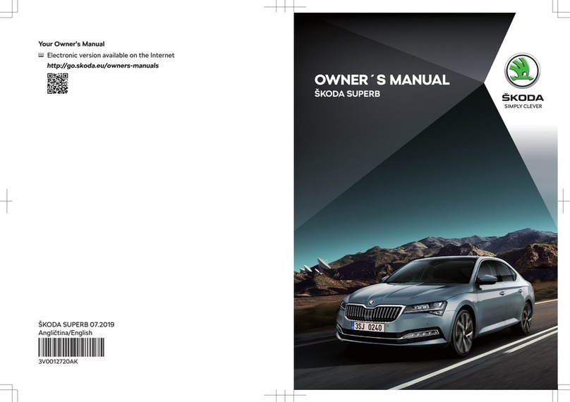 Skoda Superb 2019 User manual