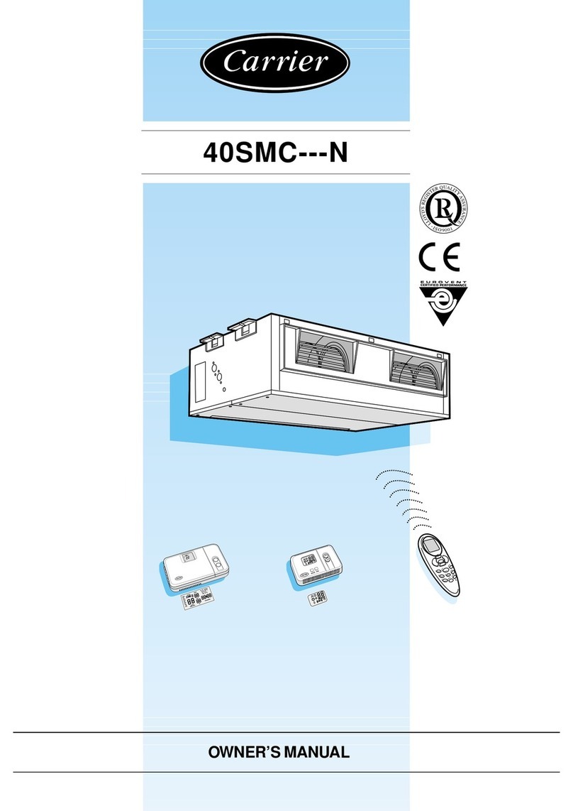 Carrier 40SMC N Series User manual