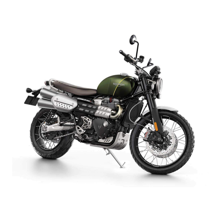 Triumph Scrambler 1200 XC Service manual