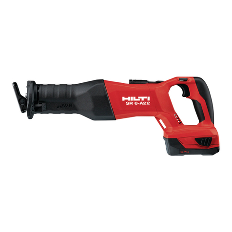 Hilti SR 6-A22 User manual