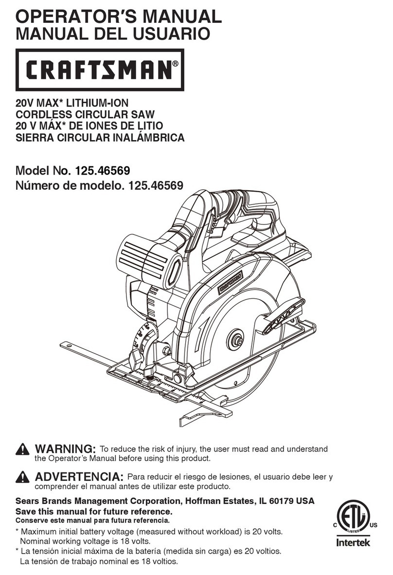 Craftsman 125.46569 Operator's manual