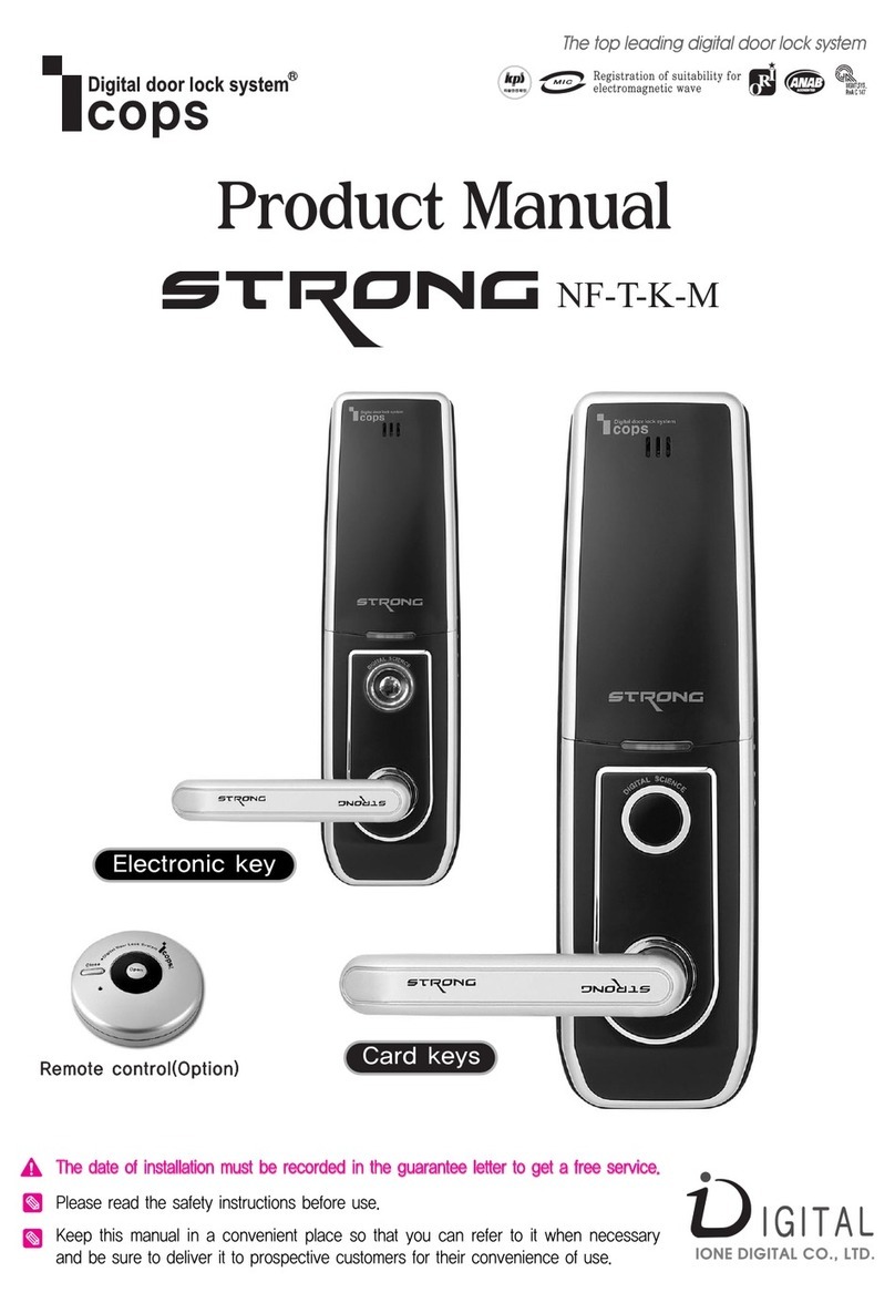 IOne Digital cops STRONG NF-T-K-M product manual