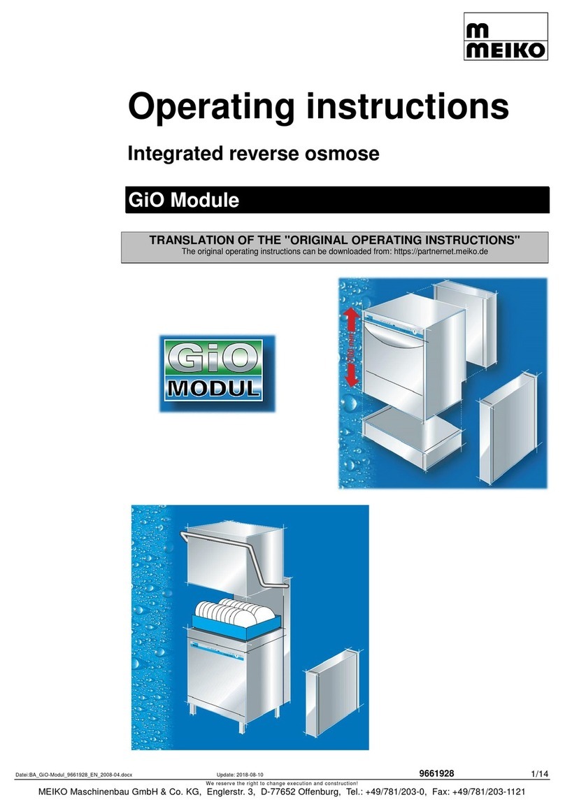 Meiko GiO Module User manual