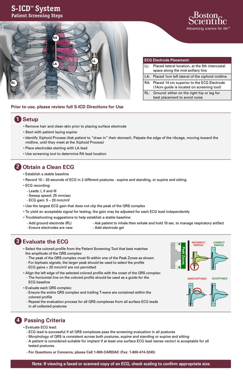 Boston Scientific S-ICD System Directions for use