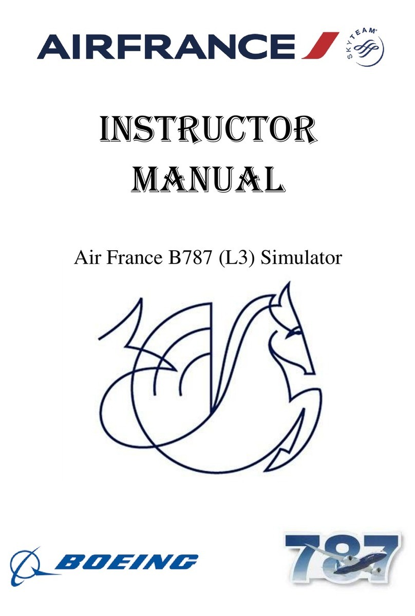 L3 Aviation Products B787 Flight Simulator Instructor's manual