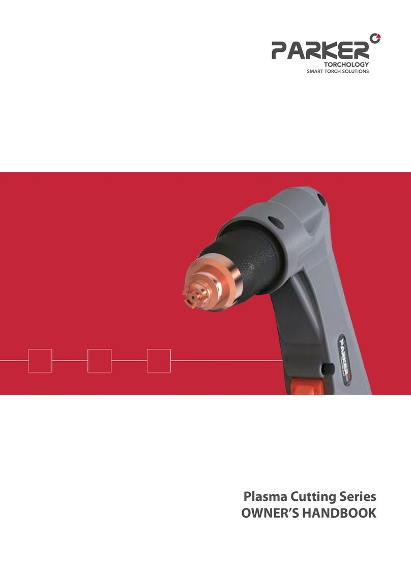 Parker Plasma Cutting Series Owner's handbook