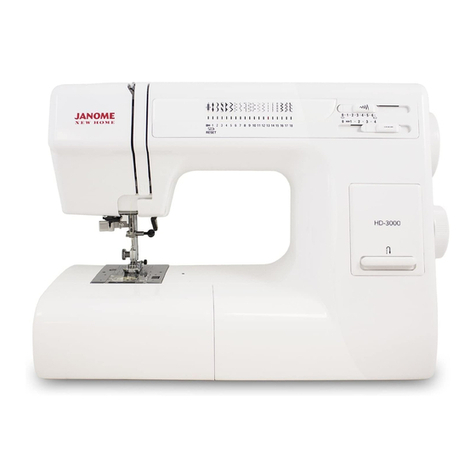 Janome HD3000 Servicing manual