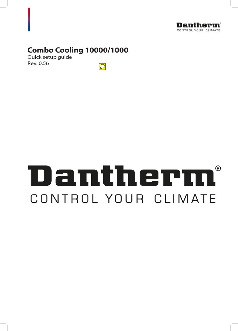 Dantherm Combo Cooling 10000/1000 User manual Dantherm Combo Cooling 10000/1000 User manual