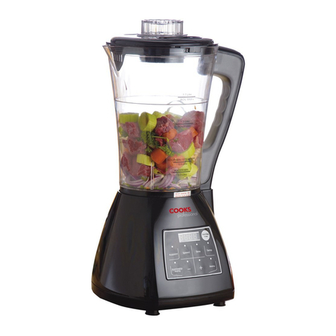 Cooks Professional D5598 manual