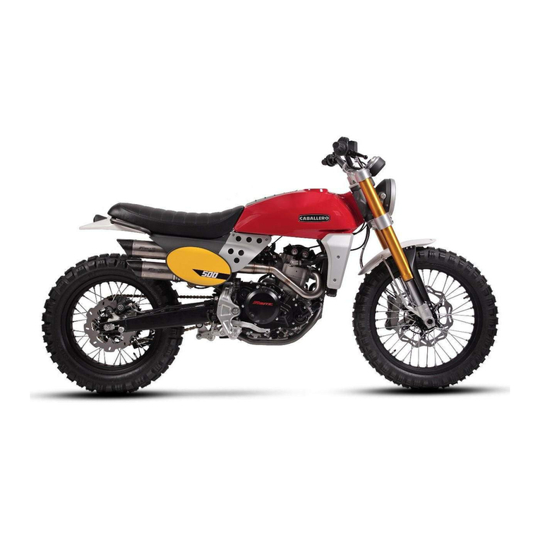 Fantic Caballero 500 User manual