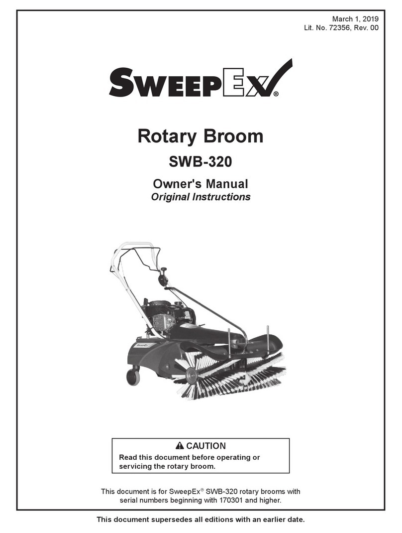 SweepEx SWB-320 owner's manual