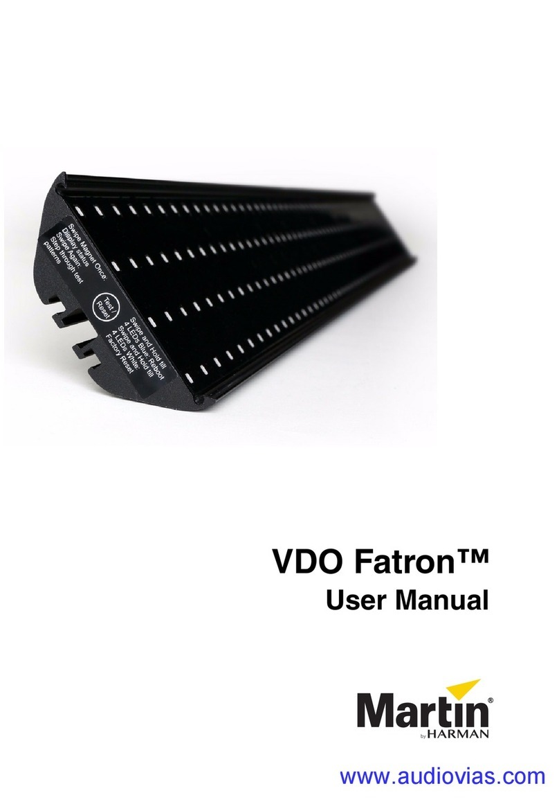 Harman Martin VDO Fatron 20 User manual