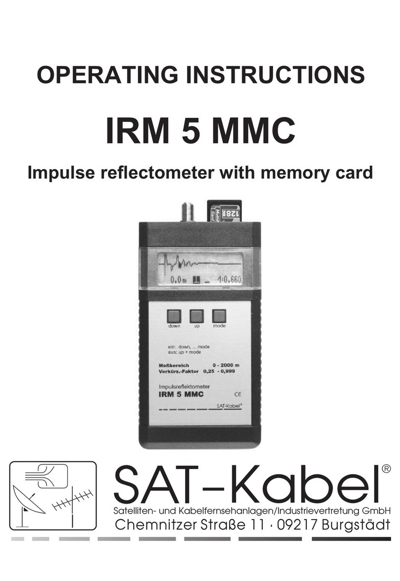 SAT-Kabel IRM 5 MMC operating instructions