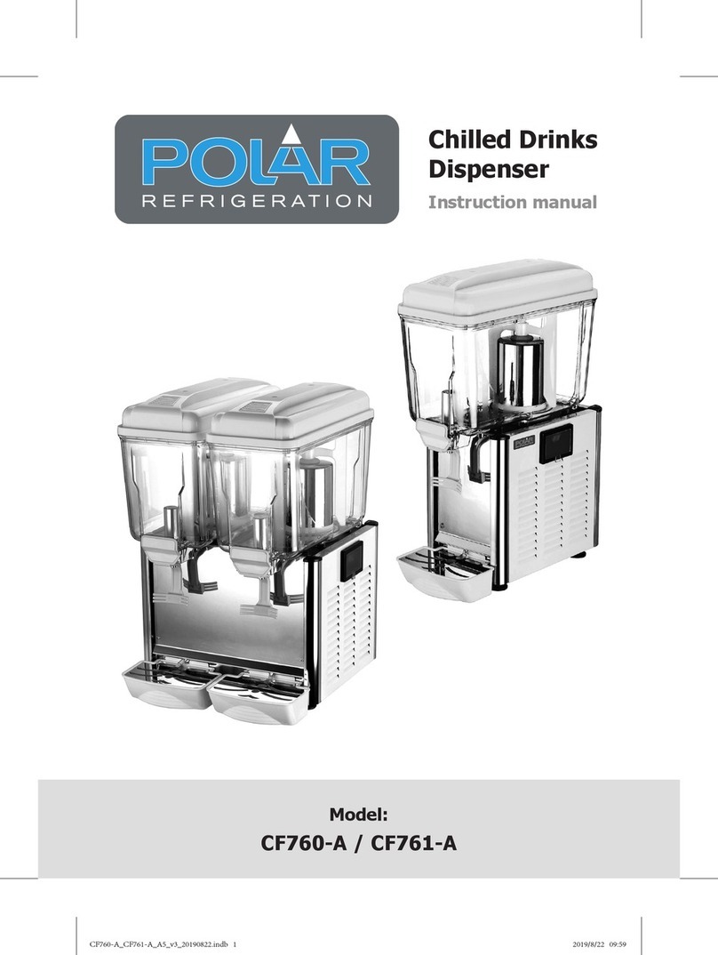Polar Refrigeration CF760-A user manual