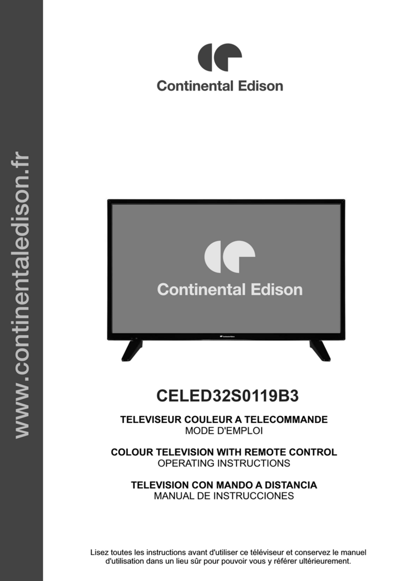 CONTINENTAL EDISON CELED32S0119B3 User manual