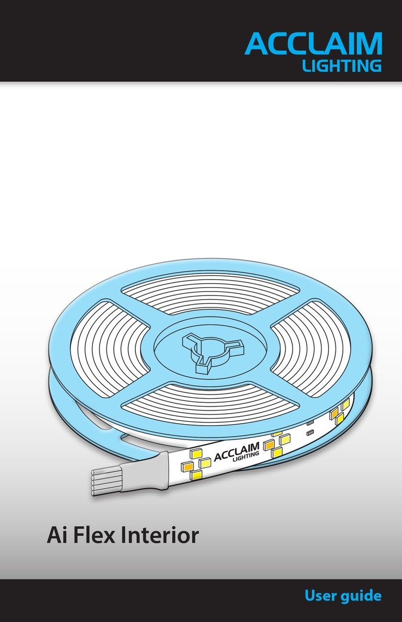 Acclaim Lighting Ai Flex Interior user guide