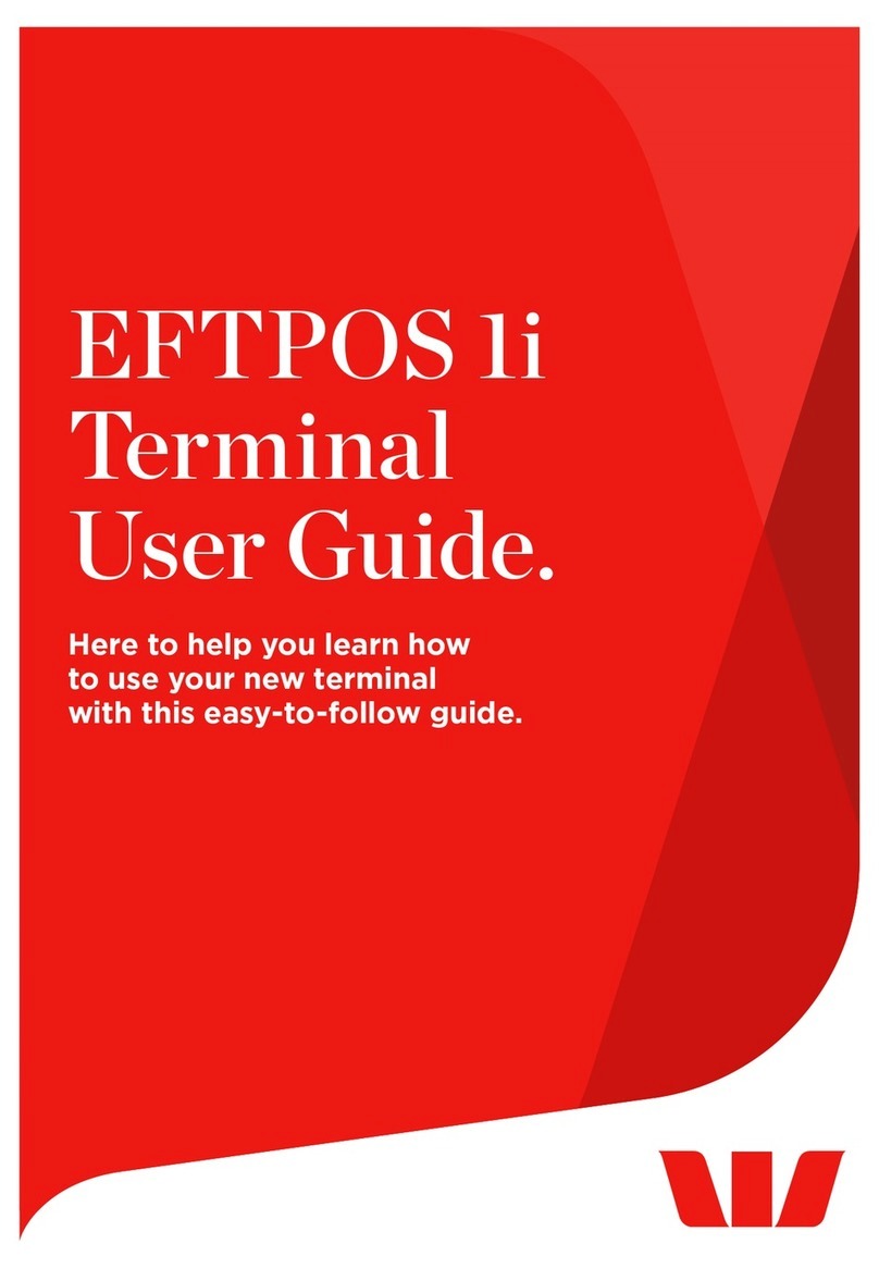 Westpac EFTPOS 1i user guide