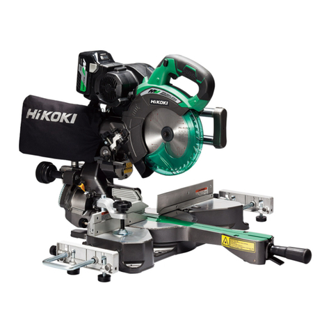 HIKOKI C 3607DRA User manual