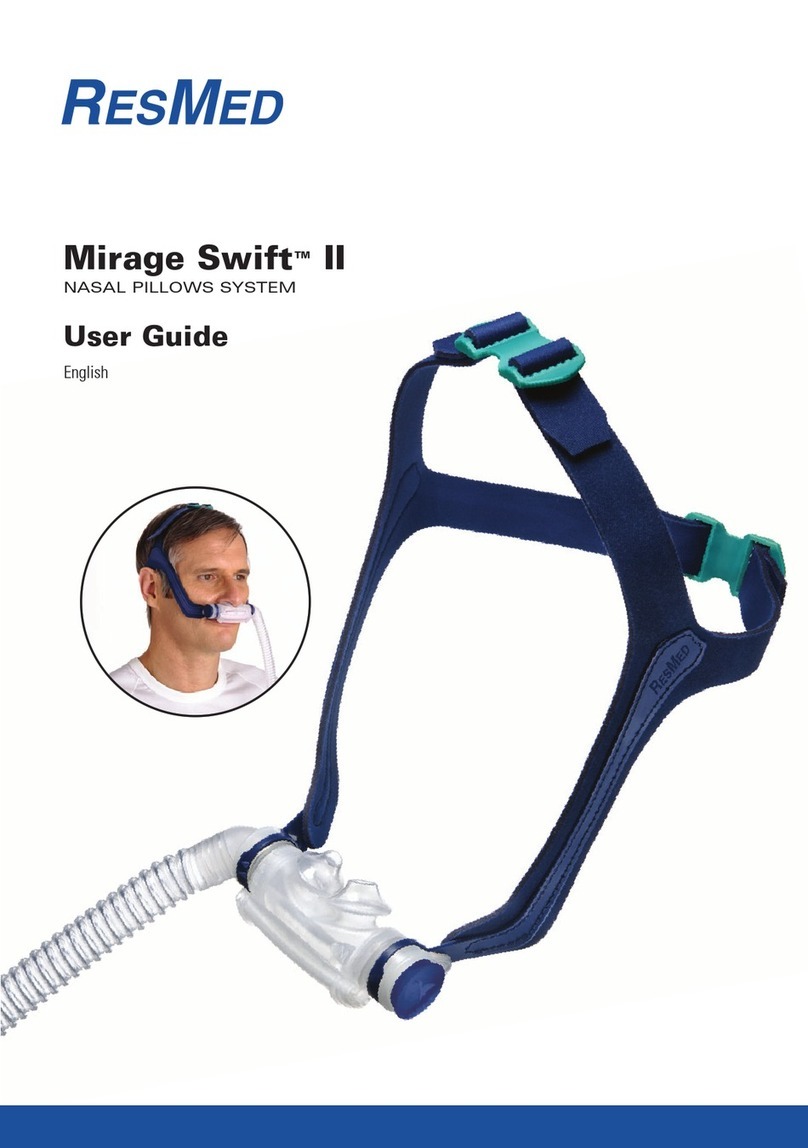 ResMed Mirage Swift II user guide ResMed Mirage Swift II user guide