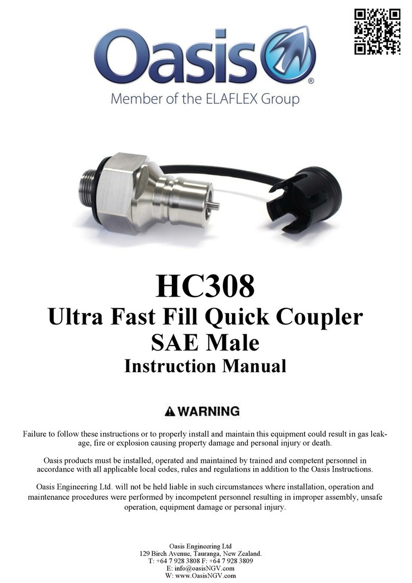 Elaflex Oasis HC308 instruction manual