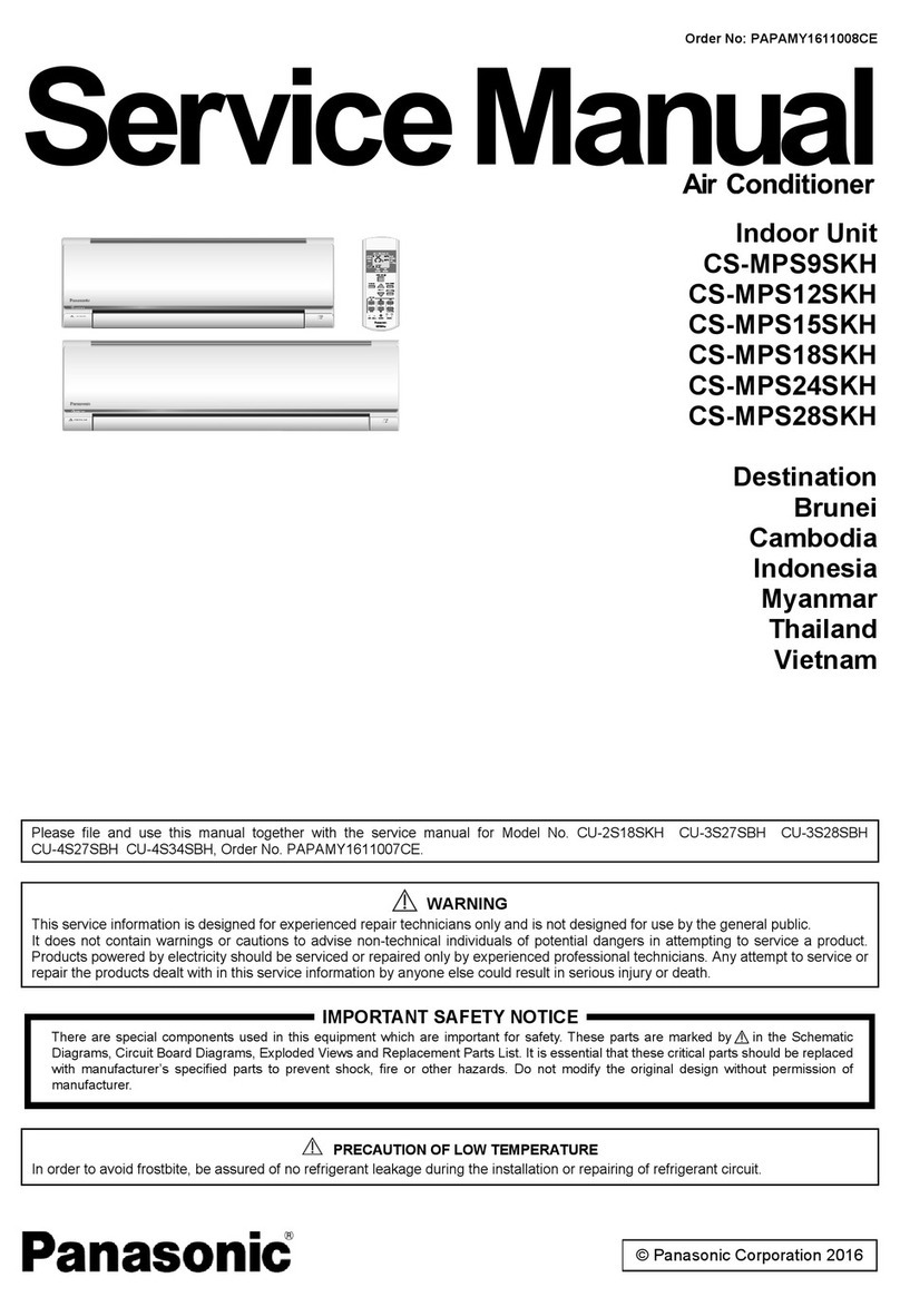 Panasonic CS-MPS9SKH User manual