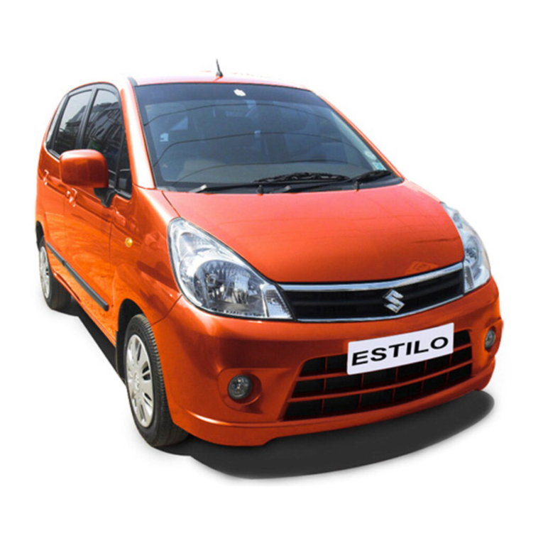 MARUTI SUZUKI Zen Estilo 2018 manual