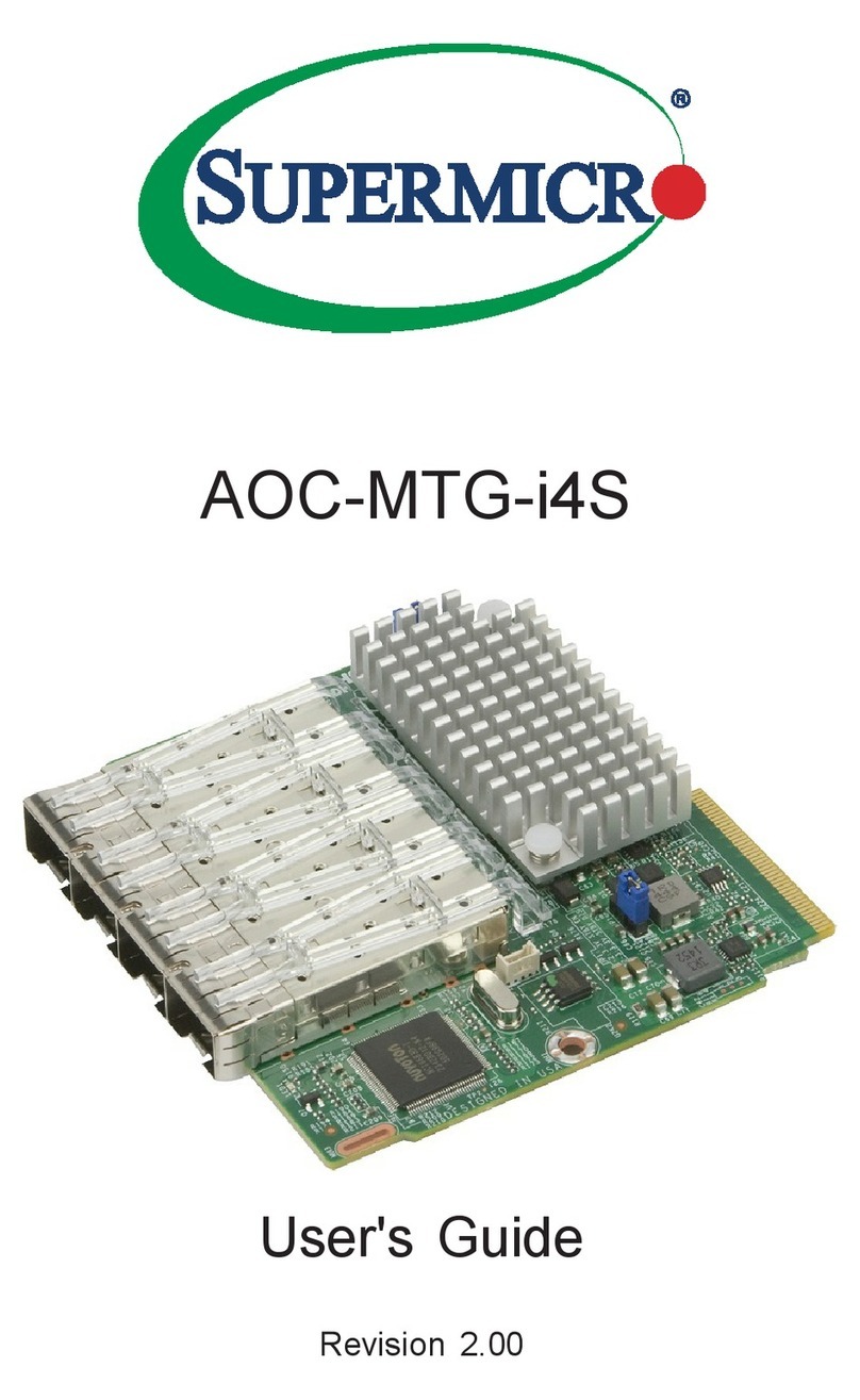 Supermicro AOC-MTG-i4S user guide