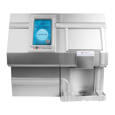 Newco CX-TOUCH Programming instructions