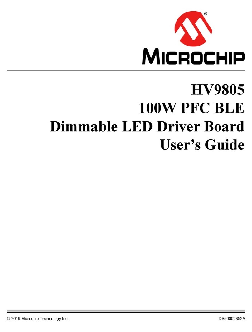 Microchip Technology HV9805 User manual