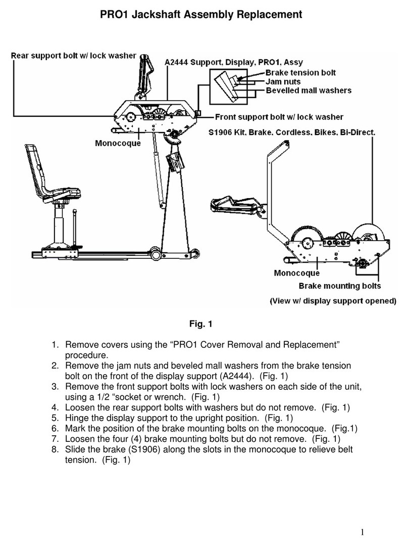 SCIFIT PRO1 Sport Replacement manual