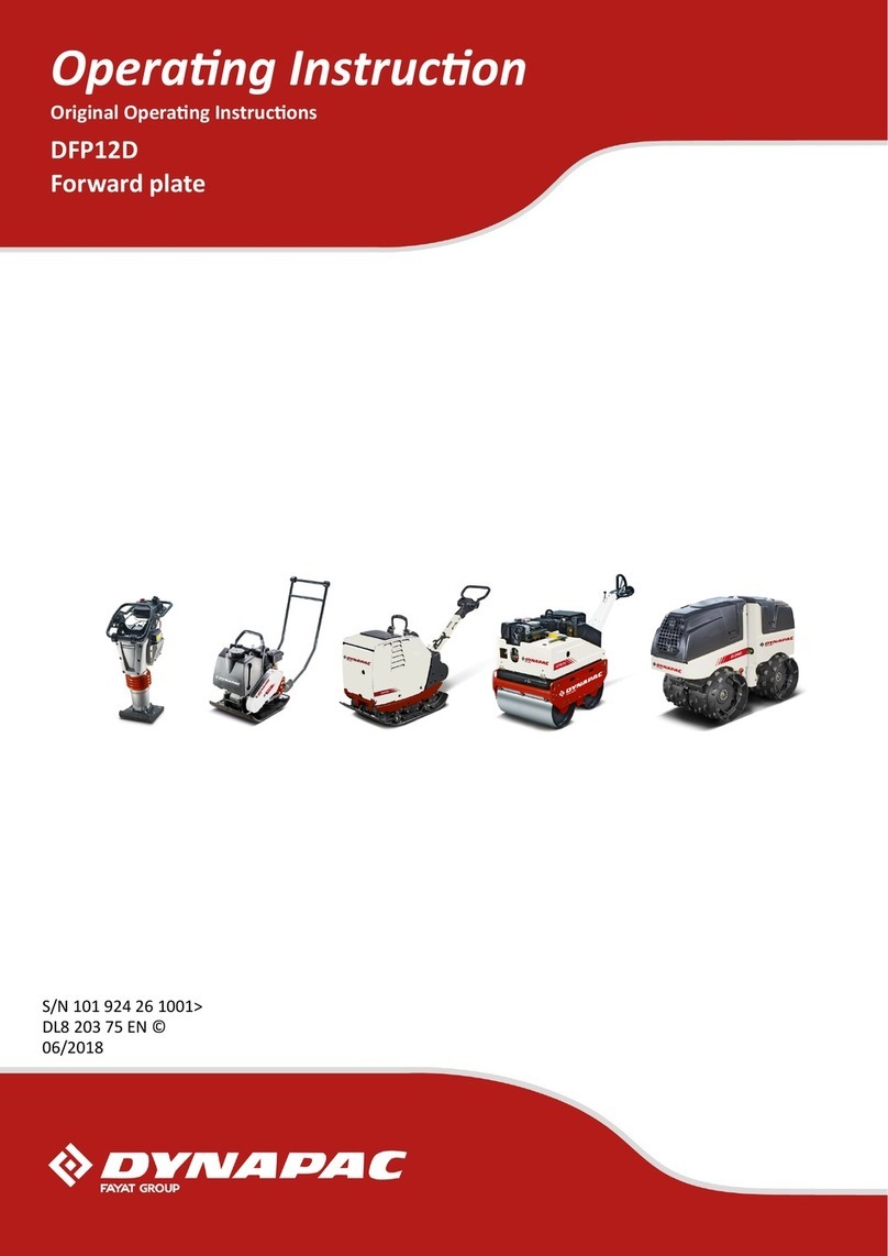 Dynapac DFP12D User manual Dynapac DFP12D User manual