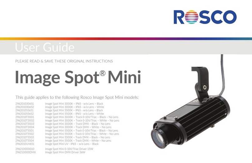 Rosco Image Spot Mini Series user guide
