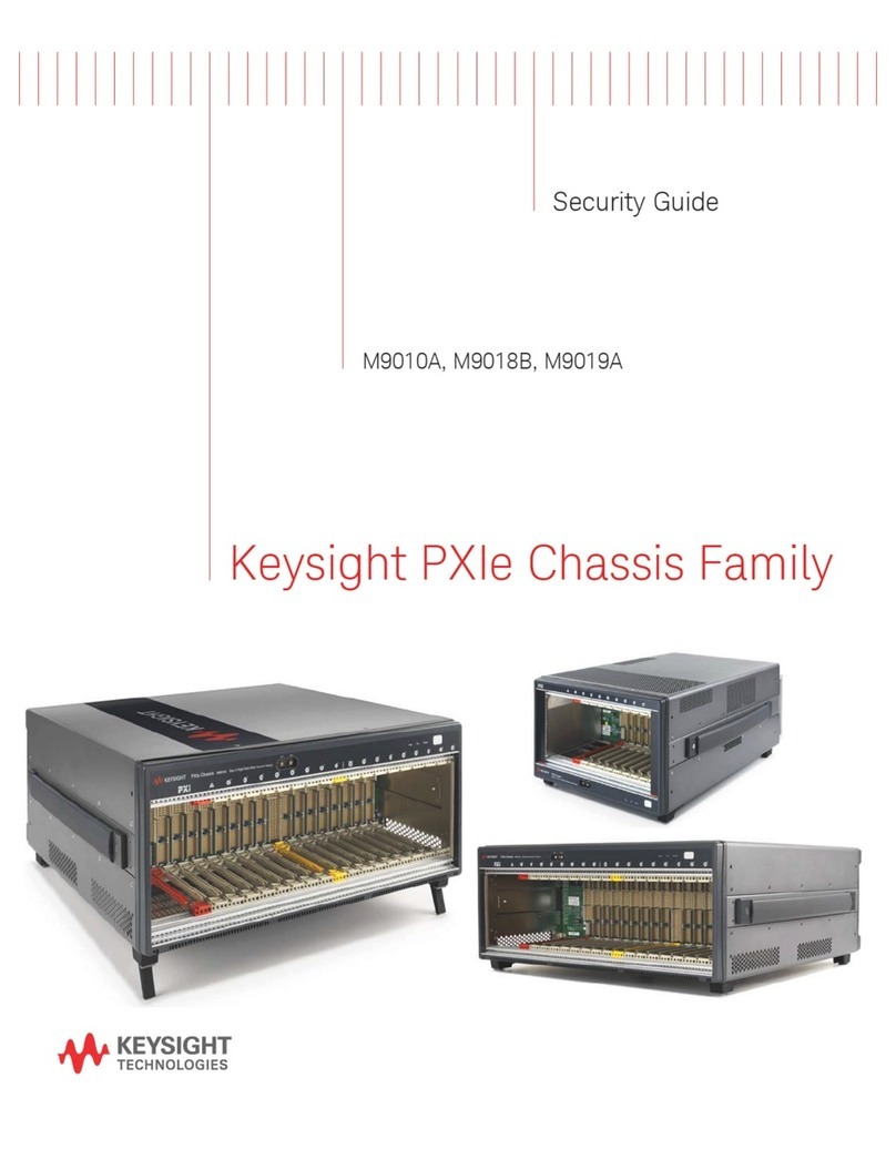 Keysight Technologies M9018B PXIe User manual