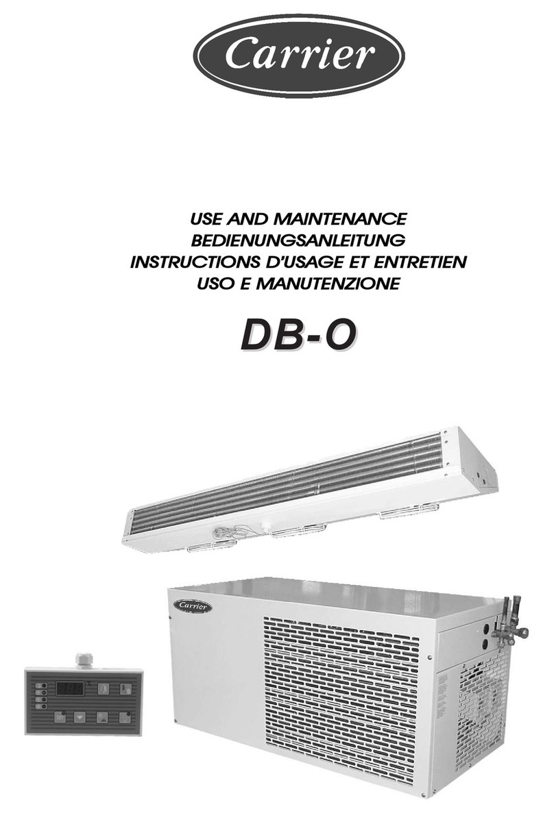 Carrier DB-O Series Use and maintenance