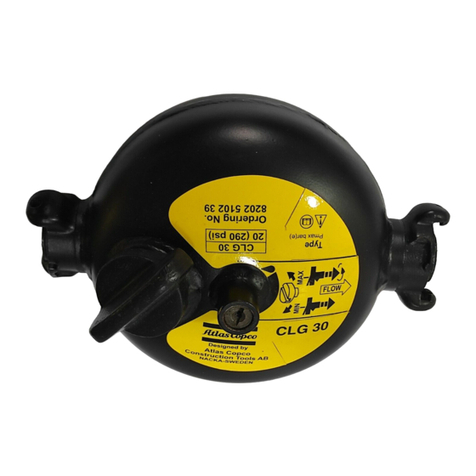 Atlas Copco CLG 10 Safety and operating instructions