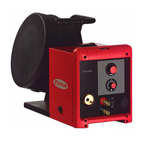 FRO­NIUS VR 4000 Operating instructions/spare parts list