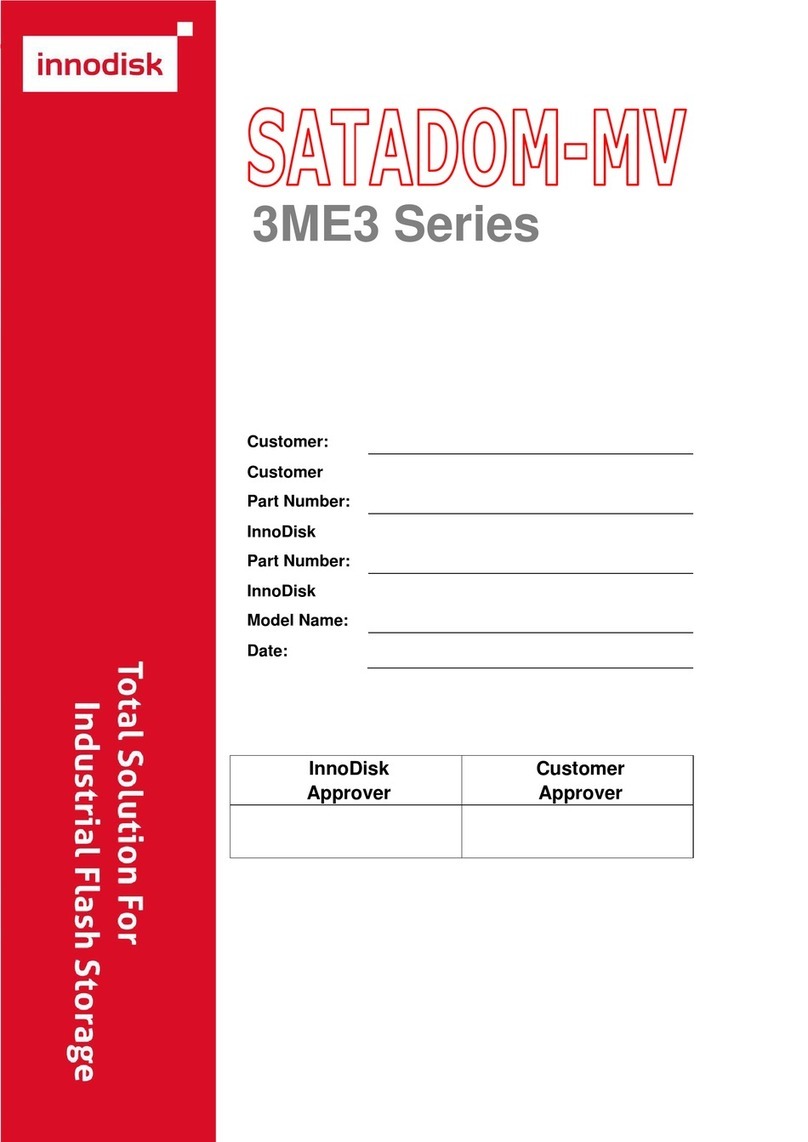 Innodisk SATADOM-MV 3ME3 Series manual
