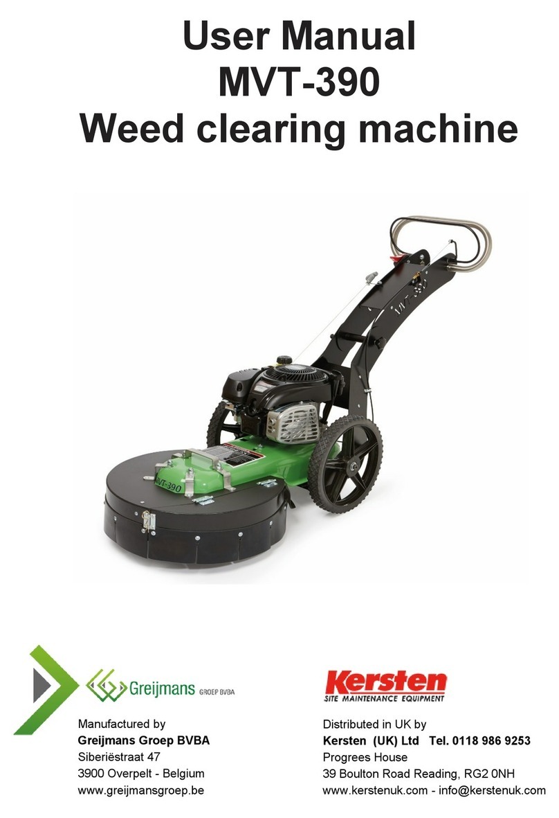 Greijmans MVT-390 user manual