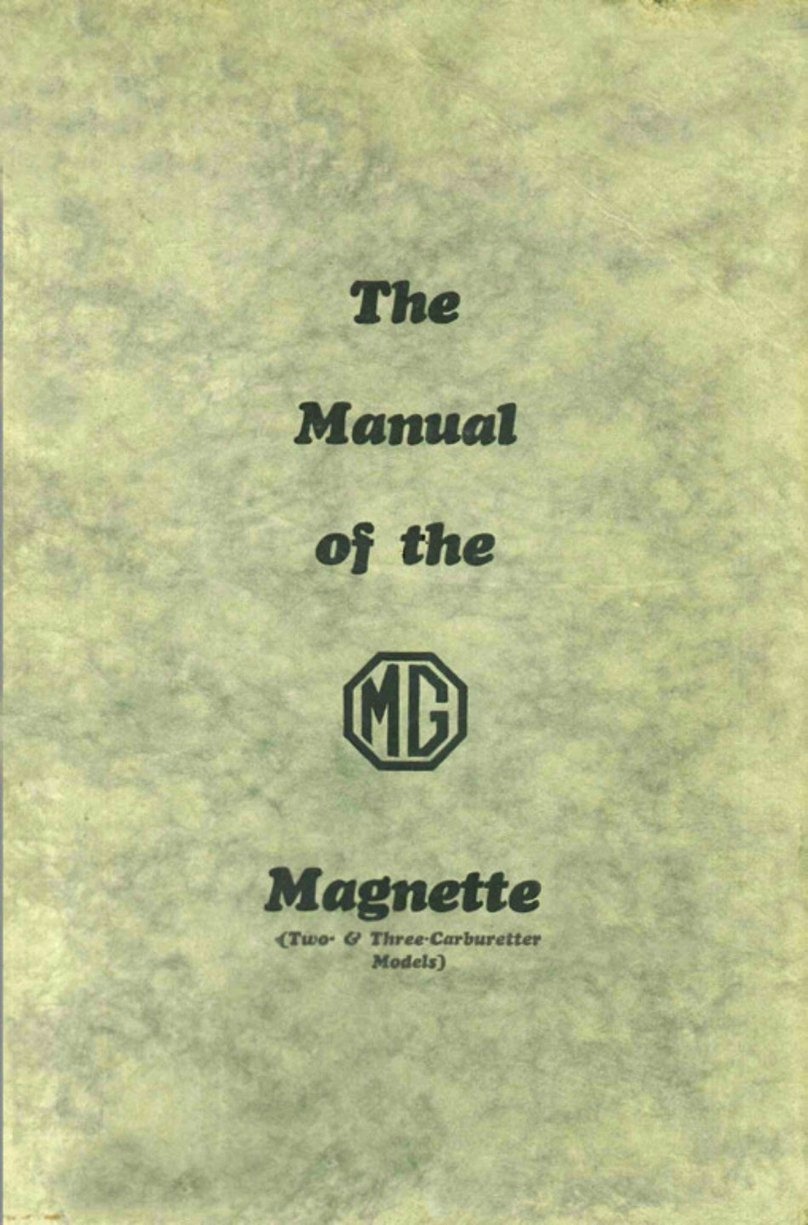 MG Magnette KA instruction manual