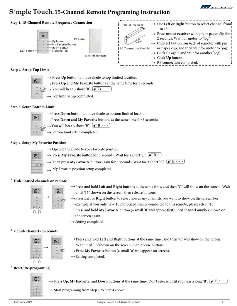 HT Simple Touch Programming Instruction